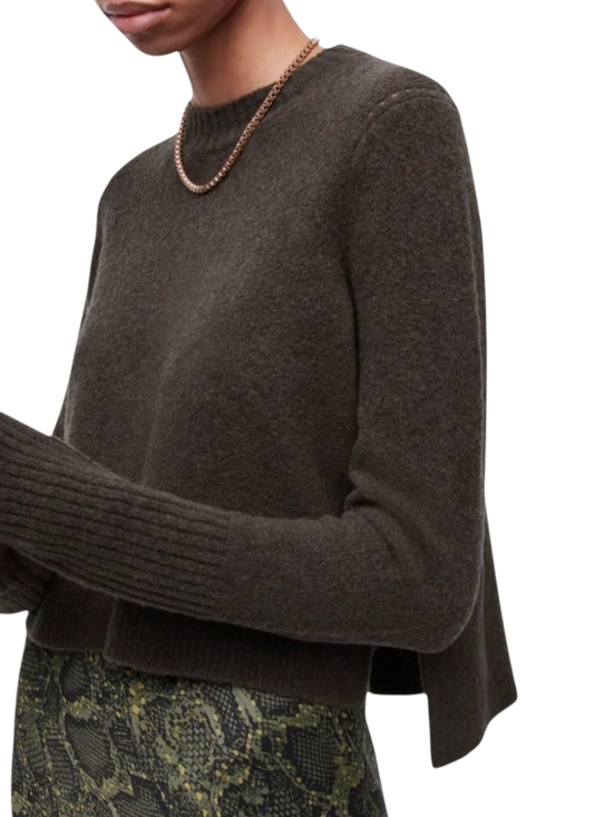 All Saints Sweaters - All Saints Tiana Tamora Crop Sweater Only Womens Size XS Wool Blend Fairy Grunge